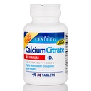 21st Century Calcium Citrate + D3 Maximum Vitamin | 630 Mg/13 Mcg | 75 Tabs