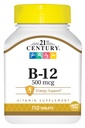 21st Century Vitamin B-12 500 Mcg 110 Tablets