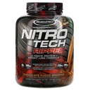MuscleTech, Nitro-Tech® Ripped, Lean Protein + Weight Loss, Chocolate Fudge Brownie, 4.01 Lbs (1.82 Kg)