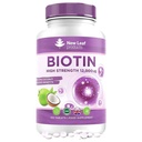 New Leaf Products Biotin + Zinc & Selenium 12000ug 180 Vegan Tablets