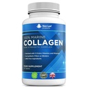 New Leaf Products Hydrolised Marine Collagen Capsules 1200mg Type 1