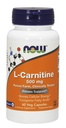 Now Foods, L-Carnitine, 500 Mg, 60 Caps