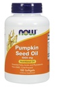 NOW Supplements Pumpkin Seed Oil 1000 Mg with Essential Fatty Acids and Phytosterols Cold Pressed 100 Softgels